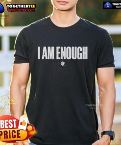 Official Officer Eudy I Am Enough T-Shirt featuring motivational design and vibrant colors, perfect for inspiring confidence.