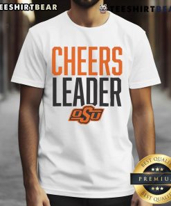 Official Oklahoma State Cowboys Cheers Leader T-Shirt featuring bold team graphics for fans and supporters.