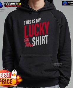 Alt Text: Official Ole Miss Rebels hoodie showcasing team spirit and style, perfect for game day and casual wear.