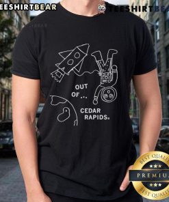 Official Out Of Cedar Rapids T-Shirt featuring a stylish design and vibrant colors, perfect for fans and locals.