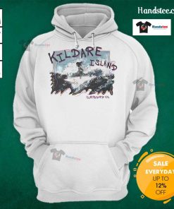 Official Outer Banks Kildare Island Hang Ten Hoodie in navy, perfect for beach lovers and fans of the series.