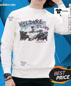 Official Outer Banks Kildare Island Hang Ten Sweatshirt featuring vibrant design and cozy fit, perfect for fans and casual wear.