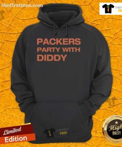 Official Packers Party with Diddy Hoodie featuring vibrant team colors and stylish design for fans.