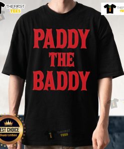 Official Paddy The Baddy T-Shirt featuring a bold design and vibrant colors, perfect for fans of Paddy Pimblett.