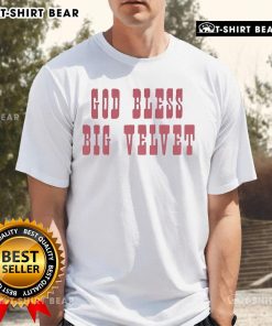 Official Paul Cauthen God Bless Big Velvet T-Shirt featuring bold graphics and a comfortable fit for fans.