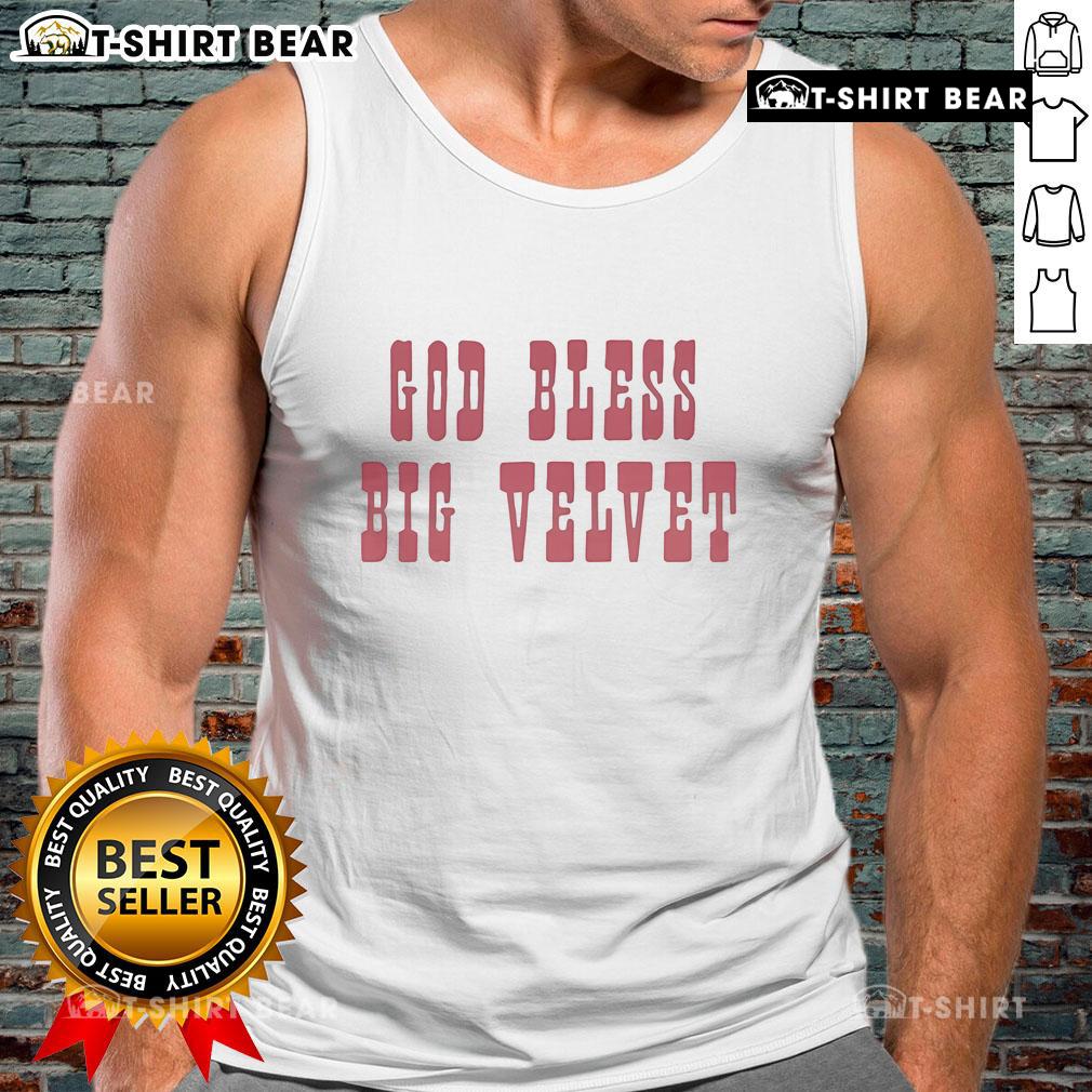 Official Paul Cauthen God Bless Big Velvet Tank Top Official Paul Cauthen God Bless Big Velvet Tank Top featuring vibrant design and comfortable fit for music fans.