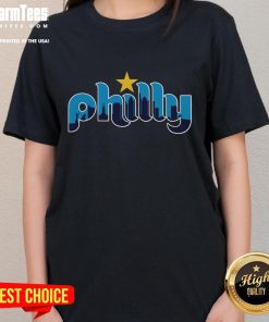 Vintage classic ladies tee featuring 'Official Philly City Lover' design, perfect for proud Philadelphia fans and style enthusiasts.