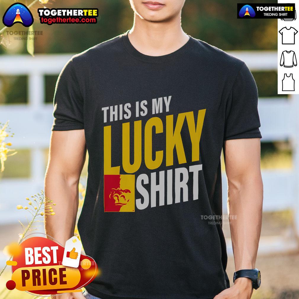 Official Pittsburg State Gorillas This Is My Lucky T Shirt Alt Text: Official Pittsburg State Gorillas This Is My Lucky T-Shirt featuring the iconic gorilla logo and vibrant colors.