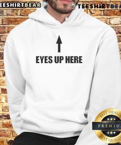 Official Queen Quen Cowboys of Habit Eyes Up Here Hoodie showcasing a stylish design with vibrant colors.