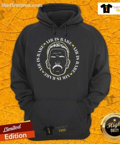 Alt Text: Official Richard Holliday Air Is Rare Face Logo Hoodie featuring a stylish design and vibrant colors.