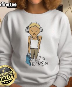 Official Rio Romeo Sweatshirt featuring a stylish design and comfortable fit, perfect for casual wear and fashion enthusiasts.