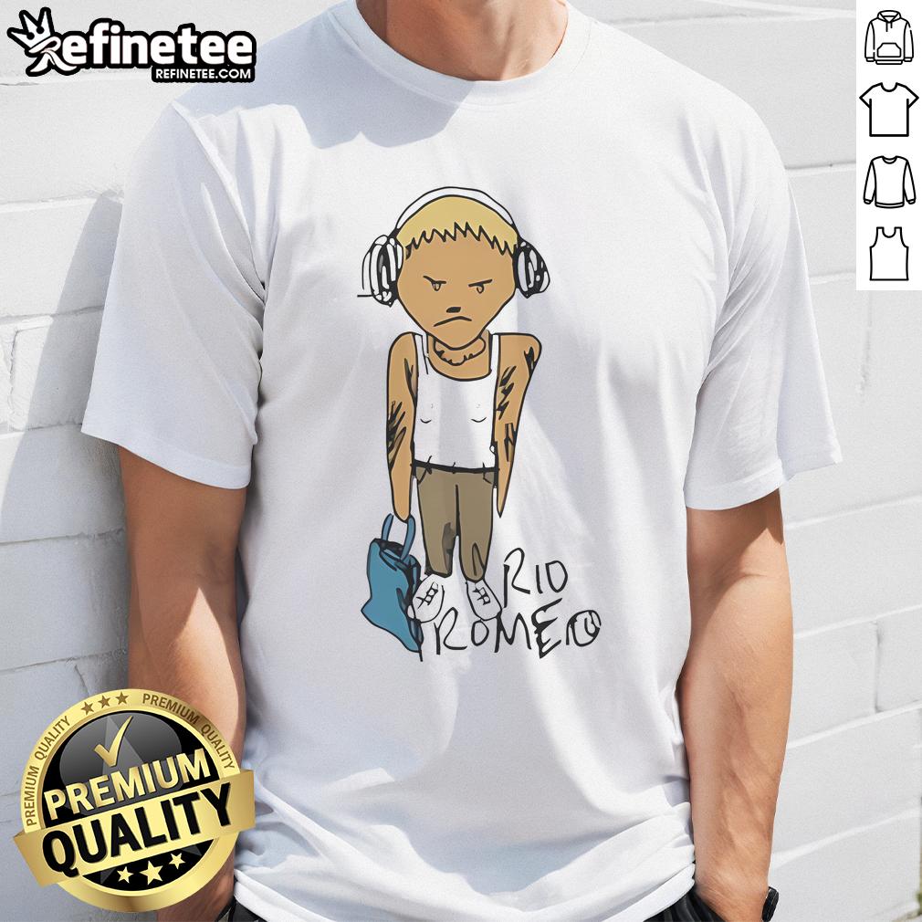 Official Rio Romeo T Shirt Official Rio Romeo T-Shirt featuring a stylish design, perfect for fans and casual wear enthusiasts.
