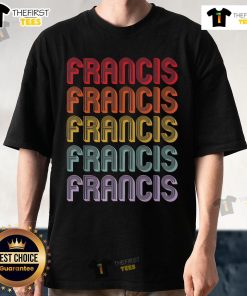 Official Rip Francis Retro T-Shirt featuring a vintage design and vibrant colors for a stylish, nostalgic look.