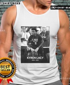 Official Rip Kyren Lacy 2000-2025 tank top featuring a stylish design, perfect for fans and casual wear.