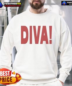 Alt Text: Stylish Official Role Model Diva Sweatshirt featuring bold lettering and a trendy design, perfect for casual wear.