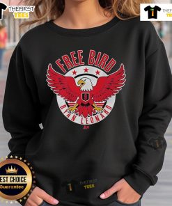 Official Ryan Leonard Free Bird Sweatshirt featuring a stylish design and comfortable fit for casual wear.