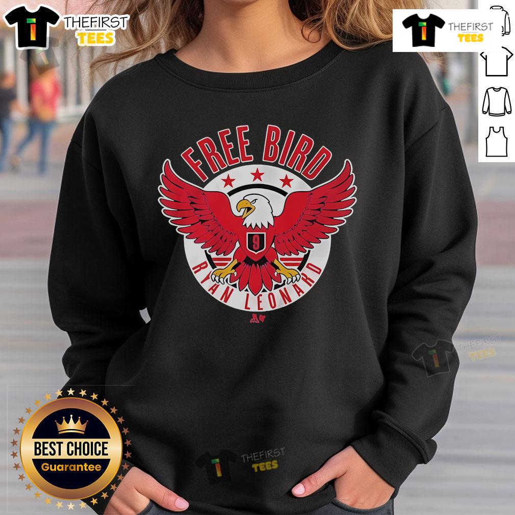 Official Ryan Leonard Free Bird Sweatshirt Official Ryan Leonard Free Bird Sweatshirt featuring a stylish design and comfortable fit for casual wear.