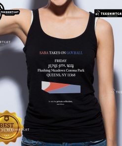 Official Saba Pivot Saba Governors Ball Zip Tank Top in vibrant colors, perfect for summer events and casual wear.