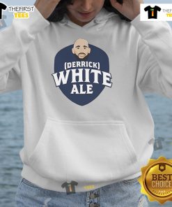Alt Text: Official Samuel Adams x Derrick White hoodie featuring stylish design and branding for basketball fans and collectors.
