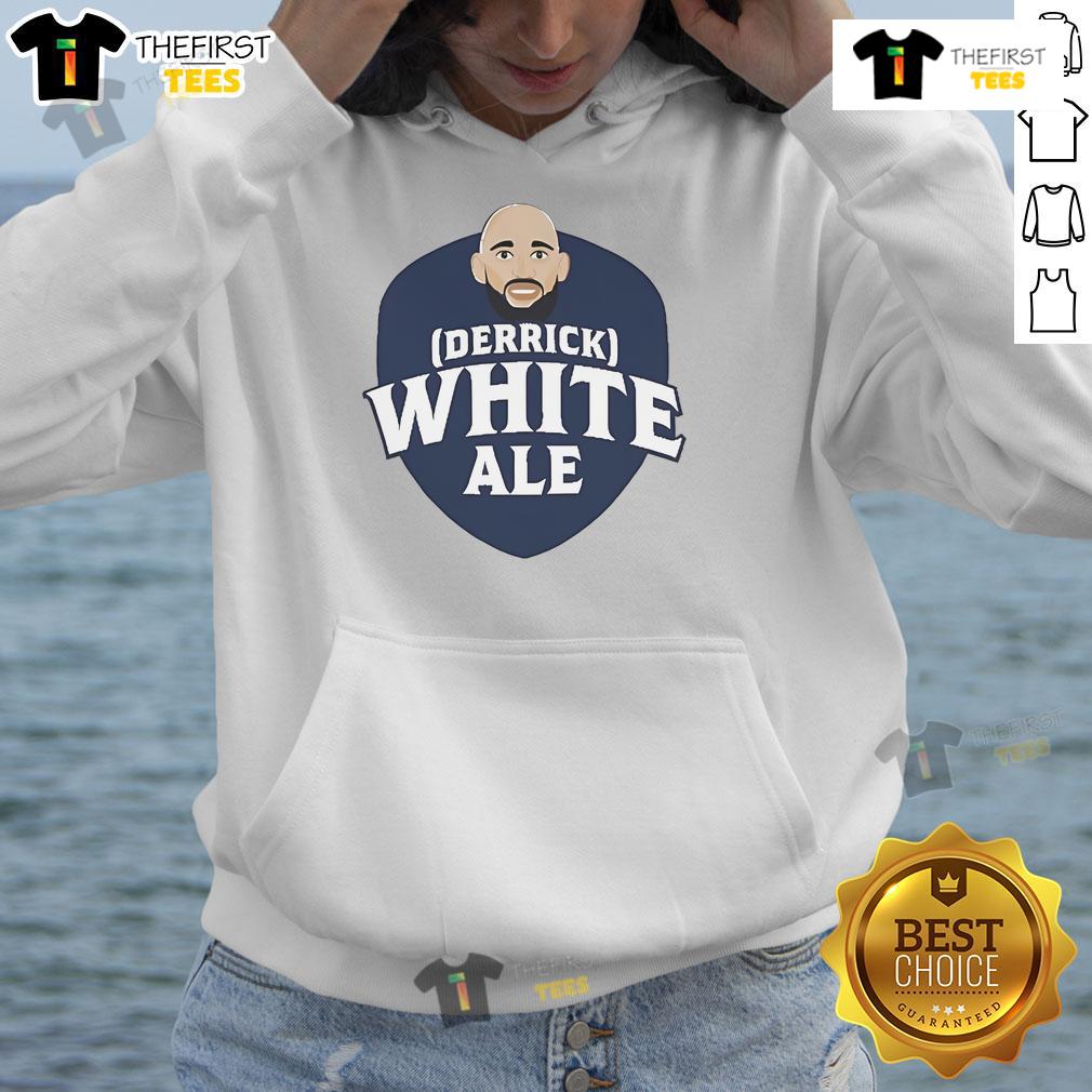 Official Samuel Adams X Derrick White Hoodie Alt Text: Official Samuel Adams x Derrick White hoodie featuring stylish design and branding for basketball fans and collectors.