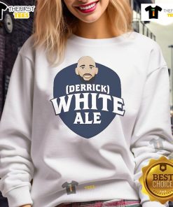 Official Samuel Adams x Derrick White sweatshirt featuring a stylish design perfect for fans and casual wear.
