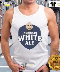 Official Samuel Adams x Derrick White tank top featuring bold graphics and a stylish design for basketball fans.