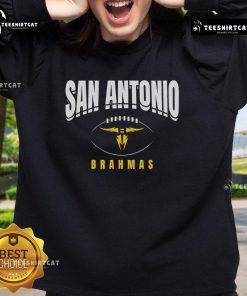 Official San Antonio Brahmas Football Outline Sweatshirt featuring team logo and stylish design for fans.