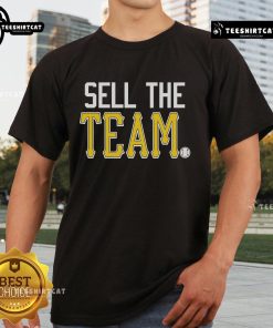 Official Sell The Team Baseball T-Shirt featuring a stylish design for fans supporting their team.