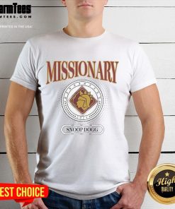 Official Snoop Dogg Missionary Collegiate Cigarettes T-Shirt