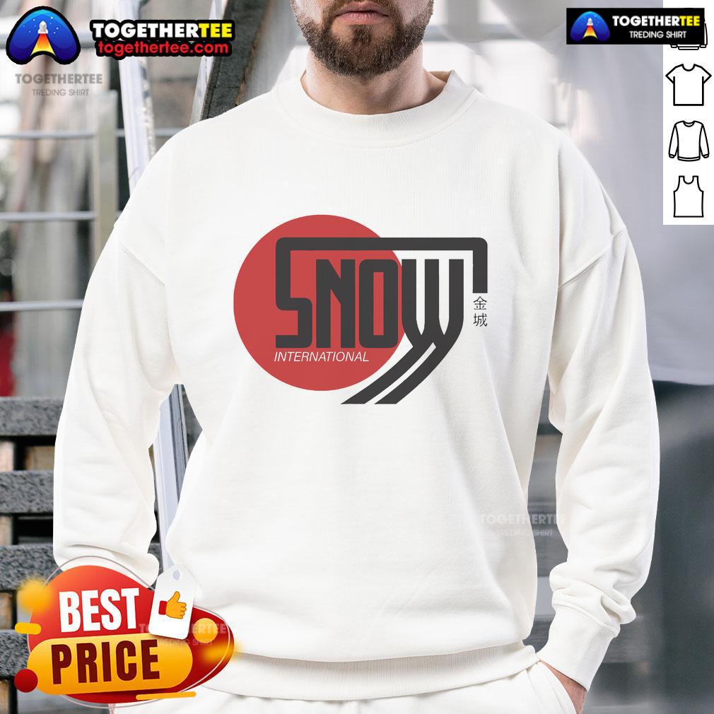 Official Snow International Delta Magna Sweatshirt Official Snow International Delta Magna Sweatshirt in navy blue, featuring a sleek design and cozy fit for winter wear.