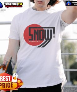Alt Text: Official Snow International Delta Magna T-Shirt featuring a stylish design and high-quality fabric for ultimate comfort.