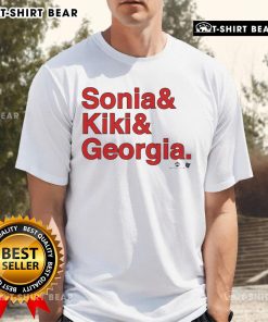 Official Sonia Citron Kiki Iriafen & Georgia Amoore Washington Ampersand T-Shirt featuring vibrant team graphics.