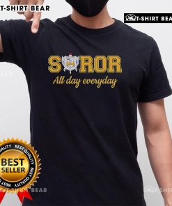 Alt Text: Official Soror All Day Everyday Logo T-Shirt featuring vibrant design and bold lettering for sorority pride.