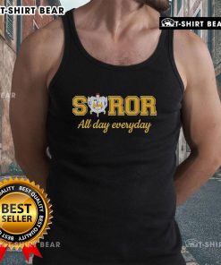 Official Soror All Day Everyday logo tank top featuring vibrant colors and stylish design for sorority pride.