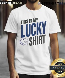 Alt Text: Official South Alabama Jaguars This Is My Lucky T-Shirt featuring team colors and logo, perfect for game day.