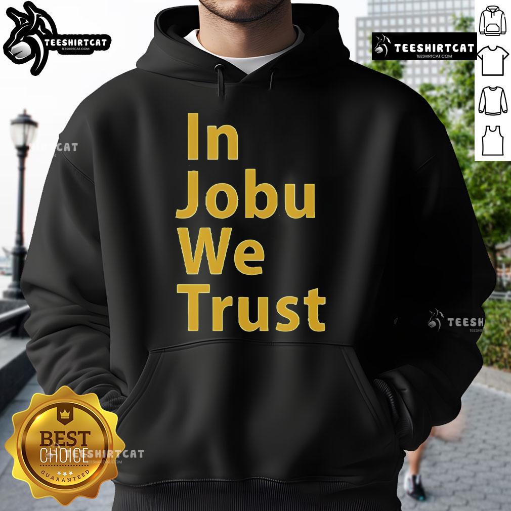 Official St Louis Blues In Jobu We Trust Hoodie Official St. Louis Blues 'In Jobu We Trust' hoodie featuring team colors and logo, perfect for fans and game day wear.