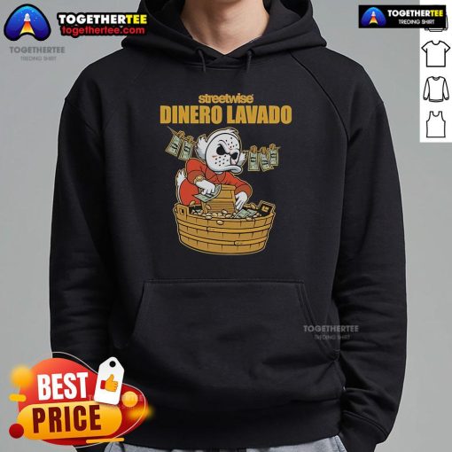 Official Streetwise Dinero Lavado Hoodie in black with stylish design, perfect for streetwear fashion enthusiasts.