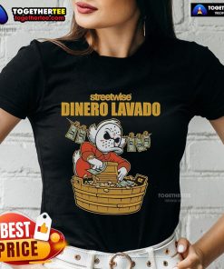 Alt Text: Official Streetwise Dinero Lavado Ladies Tee showcasing stylish design and vibrant colors for trendy women.