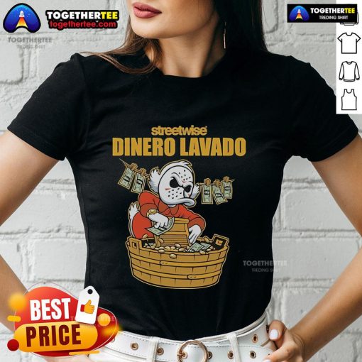 Alt Text: Official Streetwise Dinero Lavado Ladies Tee showcasing stylish design and vibrant colors for trendy women.
