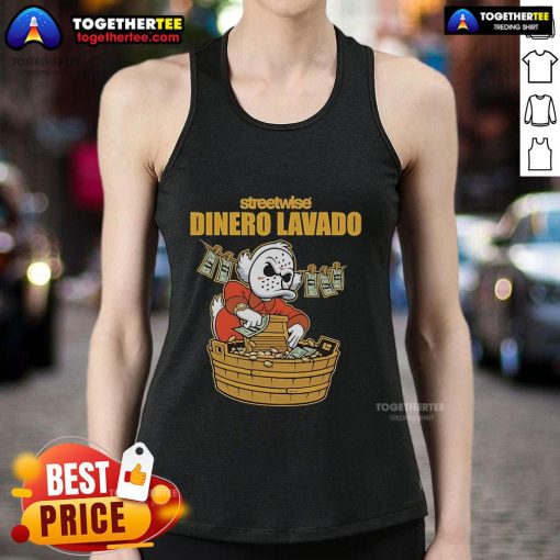 Official Streetwise Dinero Lavado Tank Top featuring a stylish design, perfect for summer fashion and casual wear.