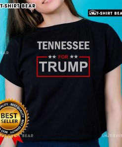 Official Tennessee for Trump Ladies Tee featuring bold graphics and vibrant colors, perfect for supporters.
