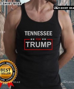 Official Tennessee for Trump tank top featuring bold design and vibrant colors, perfect for supporters and events.