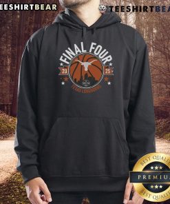 Alt Text: Official Texas Basketball 2025 Women's Final Four Hoodie featuring team colors and logo, perfect for fans.