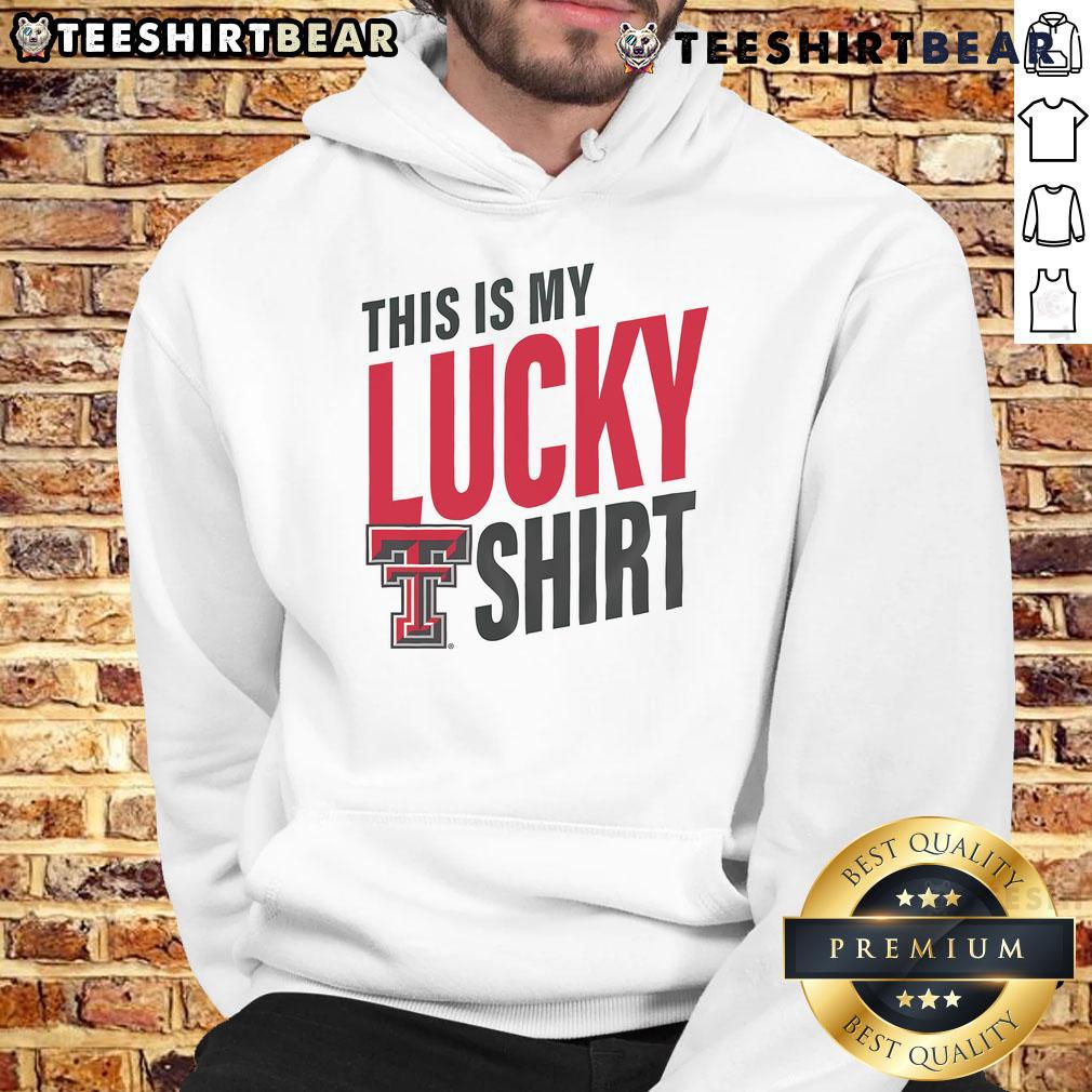 Official Texas Tech Red Raiders This Is My Lucky Hoodie Official Texas Tech Red Raiders hoodie, perfect for fans, showcasing team spirit and lucky charm for game day.