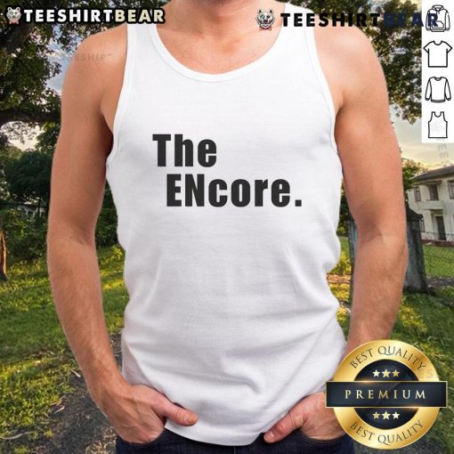 Official The Encore Tank Top in stylish design, perfect for casual wear and summer outings.