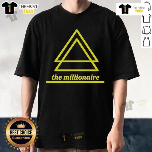 Official The Millionaire Triangle T-Shirt featuring a sleek design and premium fabric for stylish everyday wear.