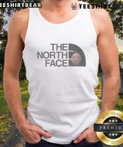 Official The North Face Kim Jong Un Tank Top featuring a bold design, perfect for summer fashion and unique style.
