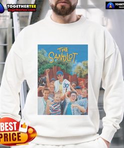 Official The Sandlot Poster Sweatshirt featuring iconic movie graphics and nostalgic design for fans of the classic film.