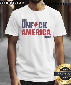 Official The Unfck America Tour T-Shirt featuring bold graphics and a stylish design for fans of the tour.