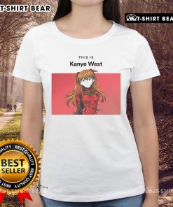 Official This Is Asuka Kanye West Ladies Tee featuring a stylish design with vibrant colors and trendy graphics.